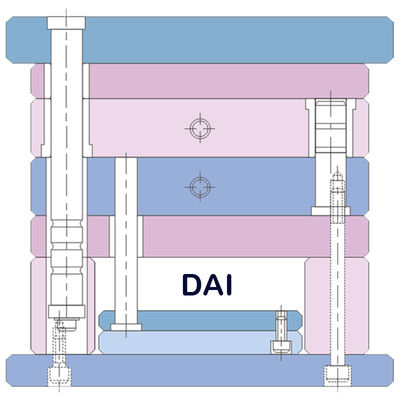 Φορμαρισμένα έγχυση κομμάτια 15*15cm-60*70cm χάλυβα